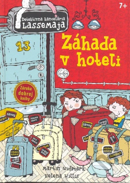 Kniha: Záhada v hoteli (Helena Willis a Martin Widmark). Verbarium, 2014 Kniha: Záhada v hoteli (Helena Willis a Martin Widmark). Verbarium, 2014