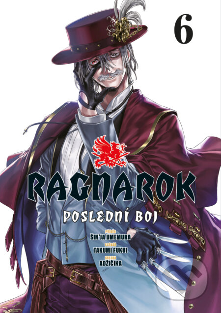 Kniha: Ragnarok: Poslední boj 6 (Shinya Umemura a Takumi Fukui). Gate, 2023 Kniha: Ragnarok: Poslední boj 6 (Shinya Umemura a Takumi Fukui). Gate, 2023