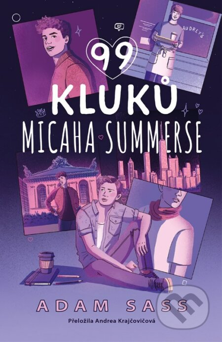 Kniha: 99 kluků Micaha Summerse (Adam Sass). CooBoo CZ, 2023 Kniha: 99 kluků Micaha Summerse (Adam Sass). CooBoo CZ, 2023