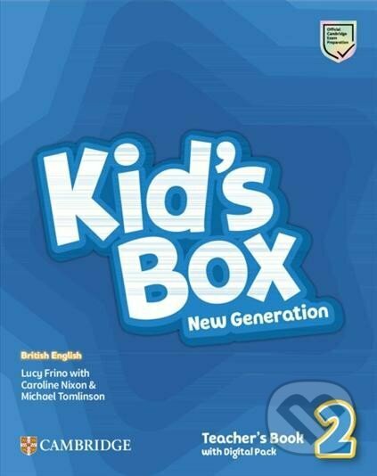 Kniha: Kid´s Box New Generation 2: Teacher´s Book with Downloadable Audio British English (Caroline Nixon, Lucy Frino a Michael Tomlinson). Cambridge University Press, 2023 Kniha: Kid´s Box New Generation 2: Teacher´s Book with Downloadable Audio British English (Caroline Nixon, Lucy Frino a Michael Tomlinson). Cambridge University Press, 2023