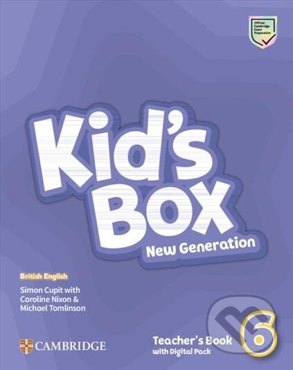 Kniha: Kid´s Box New Generation 6: Teacher´s Book with Digital Pack British English (Caroline Nixon, Michael Tomlinson a Simon Cupit). Cambridge University Press, 2023 Kniha: Kid´s Box New Generation 6: Teacher´s Book with Digital Pack British English (Caroline Nixon, Michael Tomlinson a Simon Cupit). Cambridge University Press, 2023