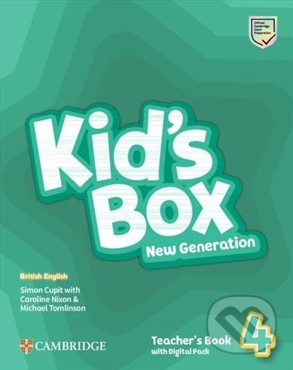 Kniha: Kid´s Box New Generation 4: Teacher´s Book with Digital Pack British English (Caroline Nixon, Michael Tomlinson a Simon Cupit). Cambridge University Press, 2023 Kniha: Kid´s Box New Generation 4: Teacher´s Book with Digital Pack British English (Caroline Nixon, Michael Tomlinson a Simon Cupit). Cambridge University Press, 2023