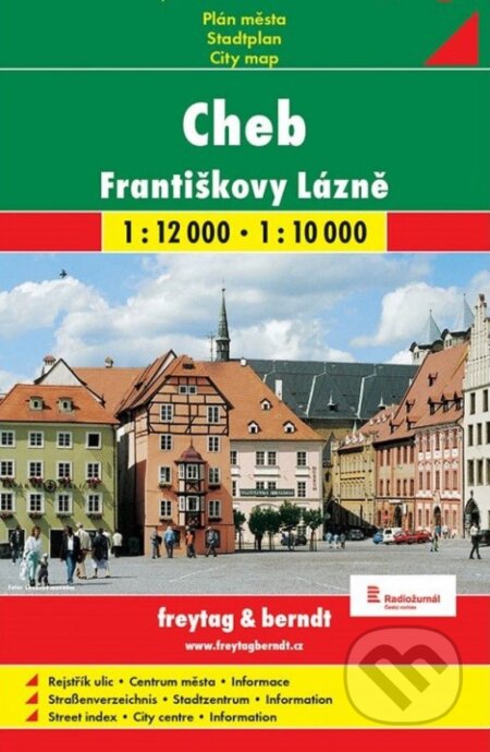 PL Františkovy Lázně, Cheb 1:12 000 / plán města (freytag&berndt). freytag&berndt PL Františkovy Lázně, Cheb 1:12 000 / plán města (freytag&berndt). freytag&berndt