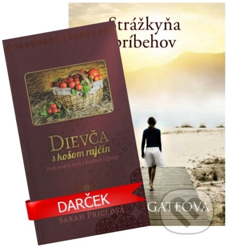 Sada: Strážkyňa príbehov + Dievča s košom rajčín (darček), i527.net