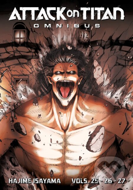 Kniha: Attack on Titan Omnibus 9 (Hajime Isayama). Kodansha International, 2023 Kniha: Attack on Titan Omnibus 9 (Hajime Isayama). Kodansha International, 2023