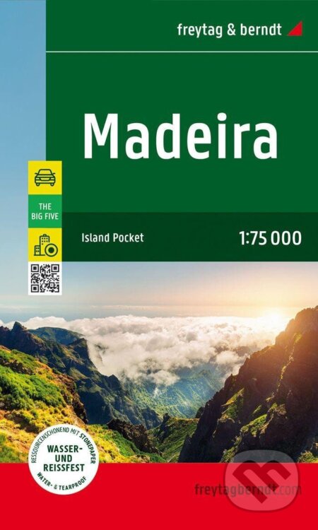 Madeira 1:75 000 / automapa (freytag&berndt). freytag&berndt, 2022 Madeira 1:75 000 / automapa (freytag&berndt). freytag&berndt, 2022