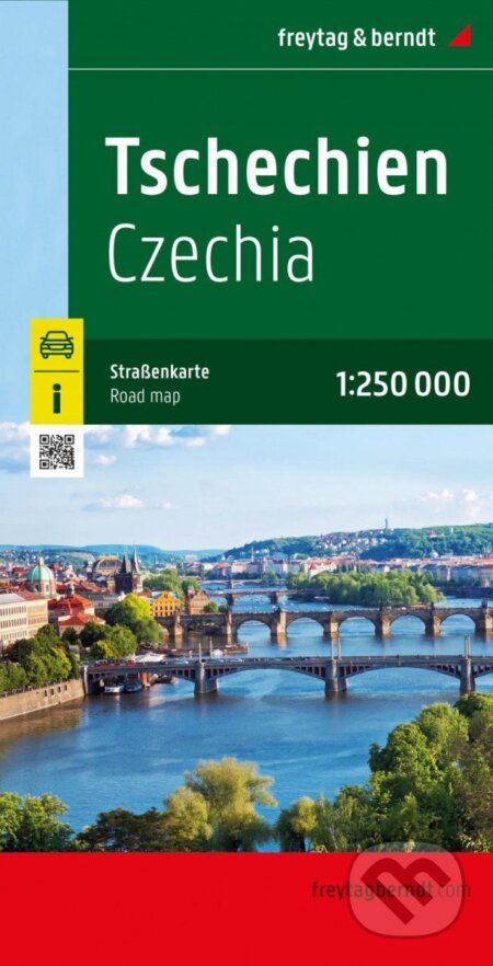 Česko-Slovensko 1:250 000 / automapa, freytag&berndt, 2022