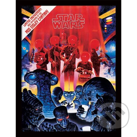Obraz Star Wars - Mos Eisley Cantina (Pyramid International). Pyramid International, 2023 Obraz Star Wars - Mos Eisley Cantina (Pyramid International). Pyramid International, 2023