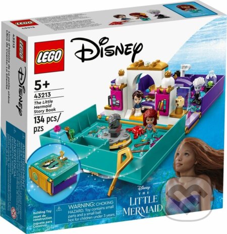 Spoločenská hra: LEGO® - Disney Princess™ 43213 Malá morská víla a jej rozprávková kniha (LEGO). LEGO, 2023 Spoločenská hra: LEGO® - Disney Princess™ 43213 Malá morská víla a jej rozprávková kniha (LEGO). LEGO, 2023
