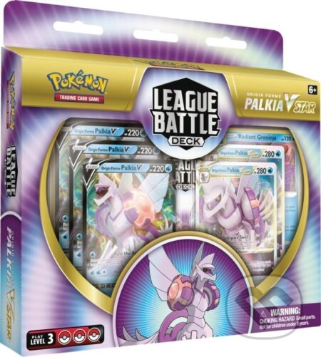 Spoločenská hra: Pokémon TCG: League Battle Deck - Origin Forme Palkia VSTAR (Pokemon). Pokemon, 2023 Spoločenská hra: Pokémon TCG: League Battle Deck - Origin Forme Palkia VSTAR (Pokemon). Pokemon, 2023