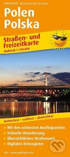 Polsko 1:750 000 / automapa (freytag&berndt). freytag&berndt, 2018 Polsko 1:750 000 / automapa (freytag&berndt). freytag&berndt, 2018