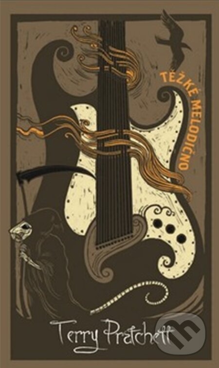 Kniha: Těžké melodično - limitovaná sběratelská edice (Terry Pratchett), 2022 Kniha: Těžké melodično - limitovaná sběratelská edice (Terry Pratchett), 2022