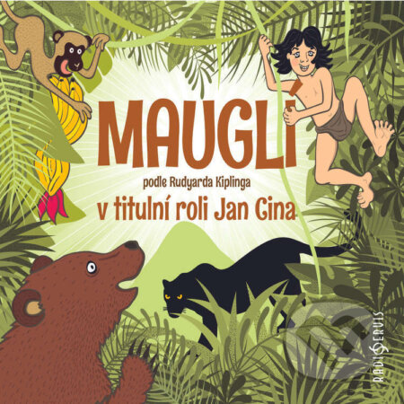 Audiokniha: Mauglí (Rudyard Kipling). Radioservis, 2023 Audiokniha: Mauglí (Rudyard Kipling). Radioservis, 2023