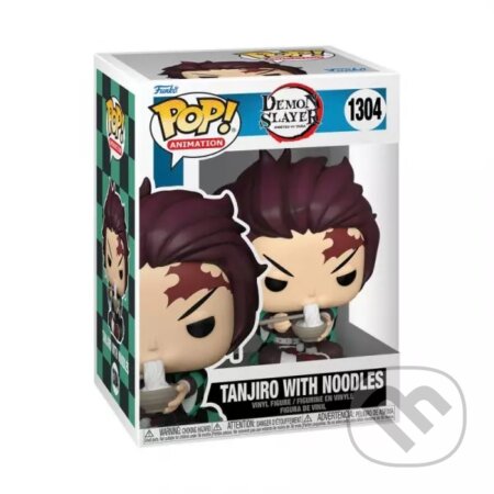 Funko POP Animation: Demon Slayer - Tanjiro w/Noodles (Funko). Funko, 2023 Funko POP Animation: Demon Slayer - Tanjiro w/Noodles (Funko). Funko, 2023