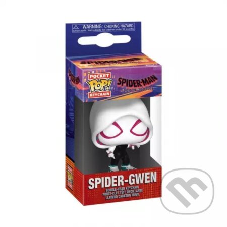 Funko POP Keychain: Spider-Man Across The Spider-Verse - Spider-Gwen (klíčenka) (Funko). Funko, 2023 Funko POP Keychain: Spider-Man Across The Spider-Verse - Spider-Gwen (klíčenka) (Funko). Funko, 2023