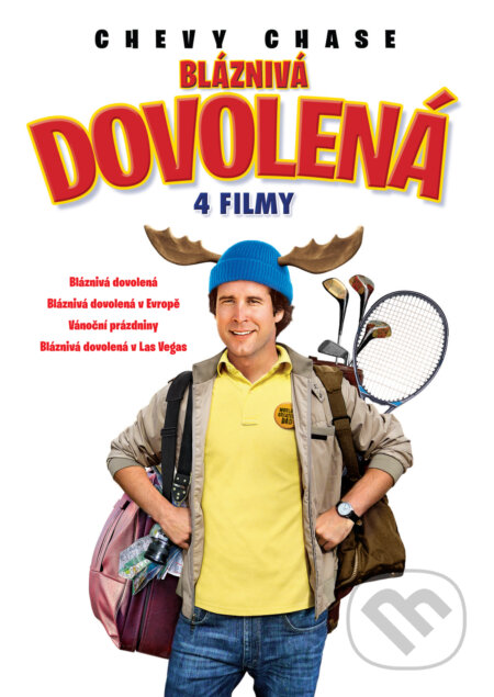Film: Bláznivá dovolená kolekce 1.-4. (Magicbox) (DVD). Magicbox, 2023 Film: Bláznivá dovolená kolekce 1.-4. (Magicbox) (DVD). Magicbox, 2023
