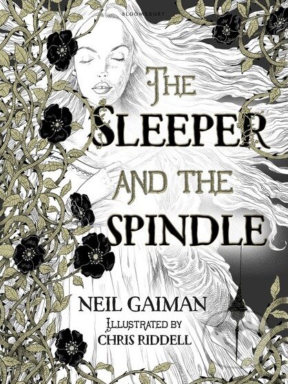 Kniha: The Sleeper and the Spindle (Neil Gaiman). Bloomsbury, 2014 Kniha: The Sleeper and the Spindle (Neil Gaiman). Bloomsbury, 2014