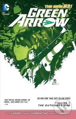 Kniha: Green Arrow (Volume 5) (Andrea Sorrentino a Jeff Lemire). DC Comics, 2014 Kniha: Green Arrow (Volume 5) (Andrea Sorrentino a Jeff Lemire). DC Comics, 2014
