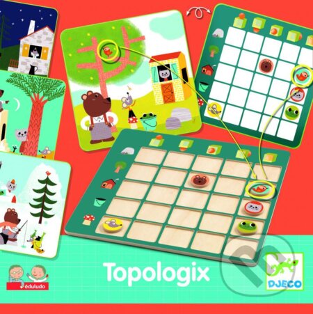 Spoločenská hra: Eduludo - Topologix (Djeco). Djeco, 2019 Spoločenská hra: Eduludo - Topologix (Djeco). Djeco, 2019