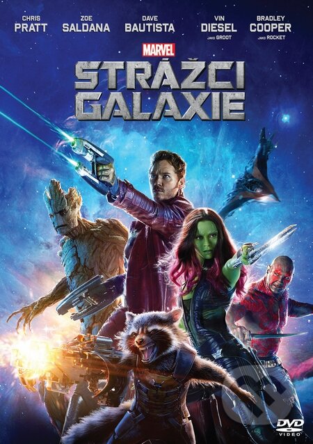 Film: Strážci Galaxie (James Gunn) (DVD). Magicbox, 2014 Film: Strážci Galaxie (James Gunn) (DVD). Magicbox, 2014