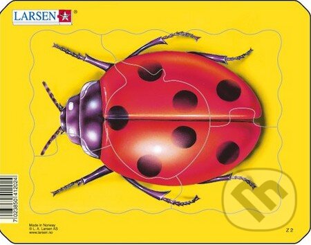 Puzzle: Hmyz - Lienka Z2 (Larsen). Larsen Puzzle: Hmyz - Lienka Z2 (Larsen). Larsen