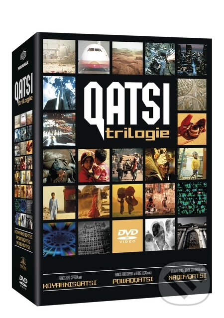 Film: QATSI trilogie (Godfrey Reggio) (DVD). Magicbox, 2014 Film: QATSI trilogie (Godfrey Reggio) (DVD). Magicbox, 2014