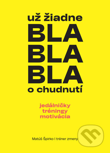 Kniha: Už žiadne bla bla bla o chudnutí (Matúš Špirko). Coach of People, 2023 Kniha: Už žiadne bla bla bla o chudnutí (Matúš Špirko). Coach of People, 2023