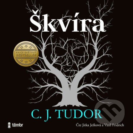 Audiokniha: Škvíra (C. J. Tudor). Témbr, 2023 Audiokniha: Škvíra (C. J. Tudor). Témbr, 2023