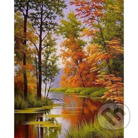 Diamantové malování - Podzimní jezero (Figured Art). Figured Art, 2023 Diamantové malování - Podzimní jezero (Figured Art). Figured Art, 2023