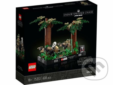 LEGO® Star Wars™ 75353 Naháňačka spídrov na planéte Endor™ – dioráma, LEGO, 2023