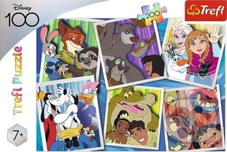 Puzzle: Disney 100 let Postavičky Disney (Trefl). Trefl, 2023 Puzzle: Disney 100 let Postavičky Disney (Trefl). Trefl, 2023