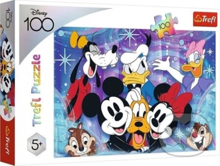 Puzzle: Disney 100 let Zábava v Disney Worldu (Trefl). Trefl, 2023 Puzzle: Disney 100 let Zábava v Disney Worldu (Trefl). Trefl, 2023