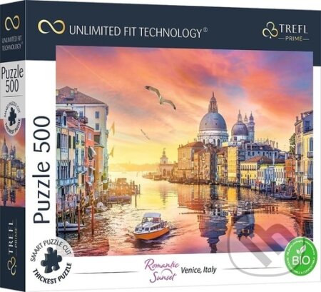Puzzle: UFT Romantic Sunset Benátky, Itálie (Trefl). Trefl, 2023 Puzzle: UFT Romantic Sunset Benátky, Itálie (Trefl). Trefl, 2023