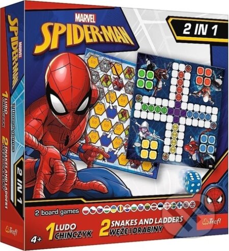 Společenská hra: Hry Spiderman (Trefl). Trefl, 2023 Společenská hra: Hry Spiderman (Trefl). Trefl, 2023