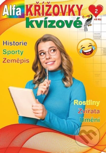 Kniha: Křížovky kvízové 2/2023 (Alfasoft). Alfasoft, 2023 Kniha: Křížovky kvízové 2/2023 (Alfasoft). Alfasoft, 2023