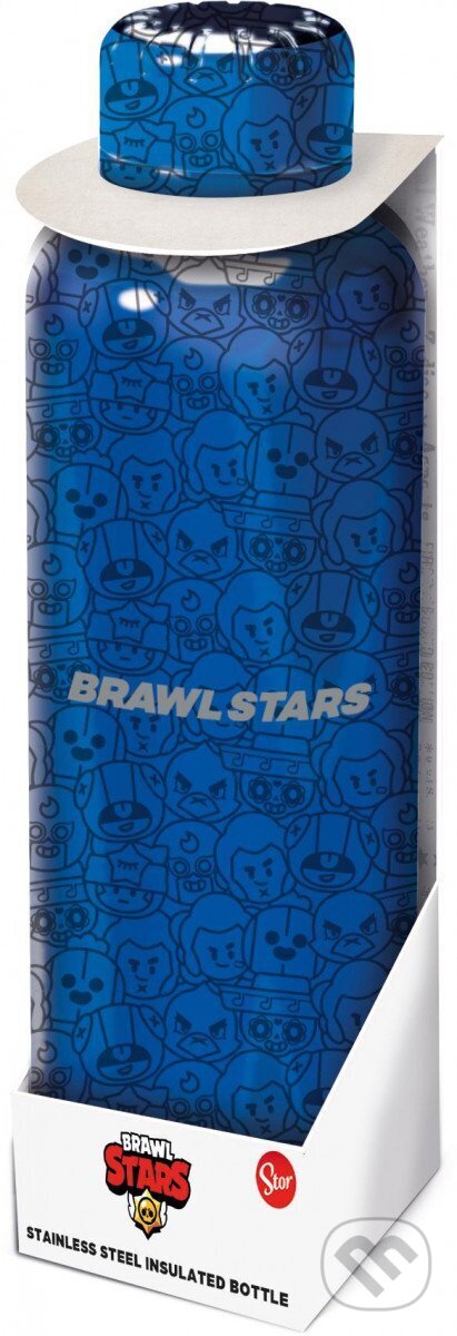 Brawl Stars Nerezová fľaša 515 ml (EPEE). EPEE, 2023 Brawl Stars Nerezová fľaša 515 ml (EPEE). EPEE, 2023