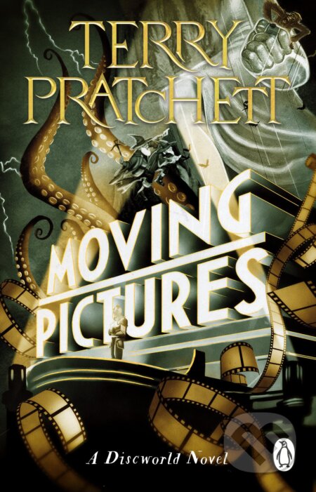Kniha: Moving Pictures (Terry Pratchett). Penguin Books, 2023 Kniha: Moving Pictures (Terry Pratchett). Penguin Books, 2023