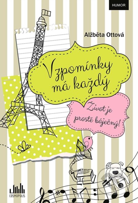 Kniha: Vzpomínky má každý (Alžběta Ottová). Cosmopolis, 2023 Kniha: Vzpomínky má každý (Alžběta Ottová). Cosmopolis, 2023