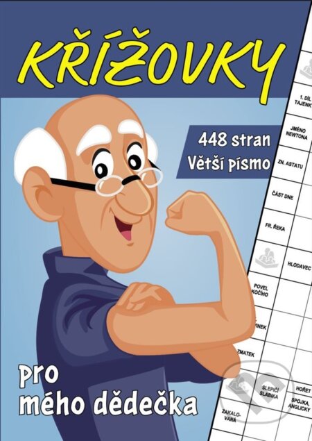 Kniha: Křížovky pro mého dědečka (Bookmedia). Bookmedia, 2023 Kniha: Křížovky pro mého dědečka (Bookmedia). Bookmedia, 2023