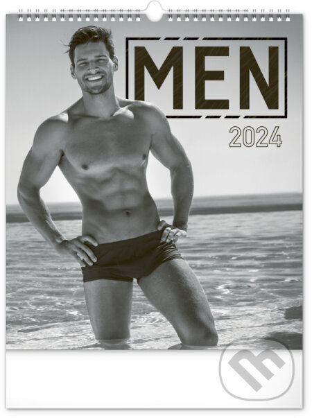 Nástěnný kalendář Men 2024, Notique, 2023