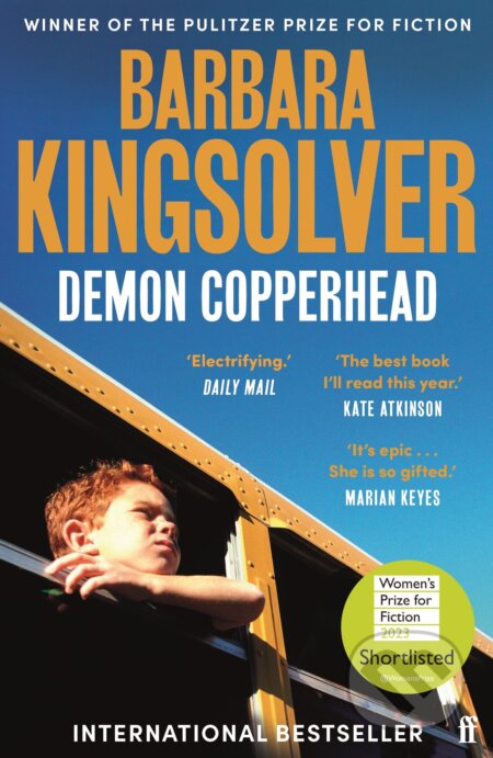 Kniha: Demon Copperhead (Barbara Kingsolver). Faber and Faber, 2023 Kniha: Demon Copperhead (Barbara Kingsolver). Faber and Faber, 2023