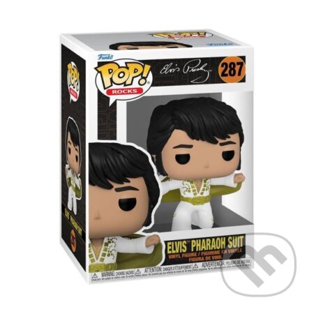 Funko POP Rocks: Elvis Presley - Pharaoh suit (Funko). Funko, 2023 Funko POP Rocks: Elvis Presley - Pharaoh suit (Funko). Funko, 2023