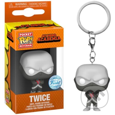 Funko POP Keychain: My Hero Academy - Twice Hideout (exclusive special edition, klíčenka) (Funko). Funko, 2023 Funko POP Keychain: My Hero Academy - Twice Hideout (exclusive special edition, klíčenka) (Funko). Funko, 2023