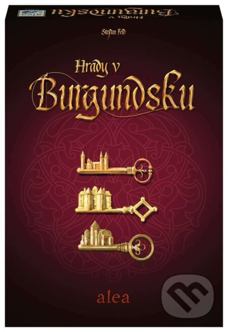 Spoločenská hra: Hrady v Burgundsku (The Castles of Burgundy) (Stefan Feld). Ravensburger, 2023 Spoločenská hra: Hrady v Burgundsku (The Castles of Burgundy) (Stefan Feld). Ravensburger, 2023