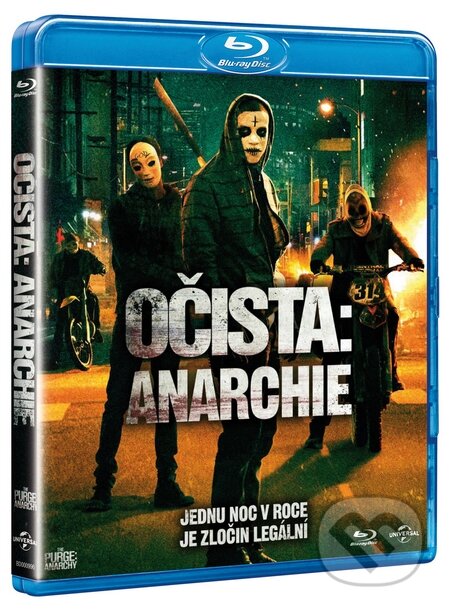 Film: Očista: Anarchie (James DeMonaco) (Blu-ray). Bonton Film, 2014 Film: Očista: Anarchie (James DeMonaco) (Blu-ray). Bonton Film, 2014
