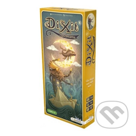 Společenská hra: Dixit 5: DayDreams (rozšíření) (Asmodée Édition LLC). Asmodée Édition LLC, 2014 Společenská hra: Dixit 5: DayDreams (rozšíření) (Asmodée Édition LLC). Asmodée Édition LLC, 2014