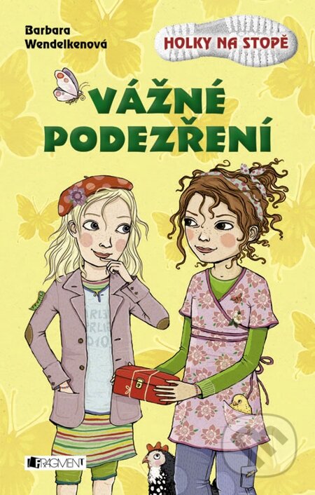 E-kniha: Holky na stopě – Vážné podezření (Barbara Wendelken). Nakladatelství Fragment, 2012 E-kniha: Holky na stopě – Vážné podezření (Barbara Wendelken). Nakladatelství Fragment, 2012