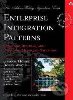 Kniha: Enterprise Integration Patterns (Gregor Hohpe). Addison-Wesley Professional, 2004 Kniha: Enterprise Integration Patterns (Gregor Hohpe). Addison-Wesley Professional, 2004