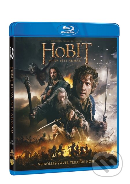 Film: Hobit: Bitva pěti armád (Peter Jackson) (Blu-ray). Magicbox, 2015 Film: Hobit: Bitva pěti armád (Peter Jackson) (Blu-ray). Magicbox, 2015