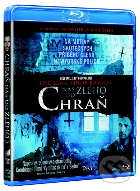 Film: Chraň nás od zlého (Scott Derrickson) (Blu-ray). Bonton Film, 2014 Film: Chraň nás od zlého (Scott Derrickson) (Blu-ray). Bonton Film, 2014